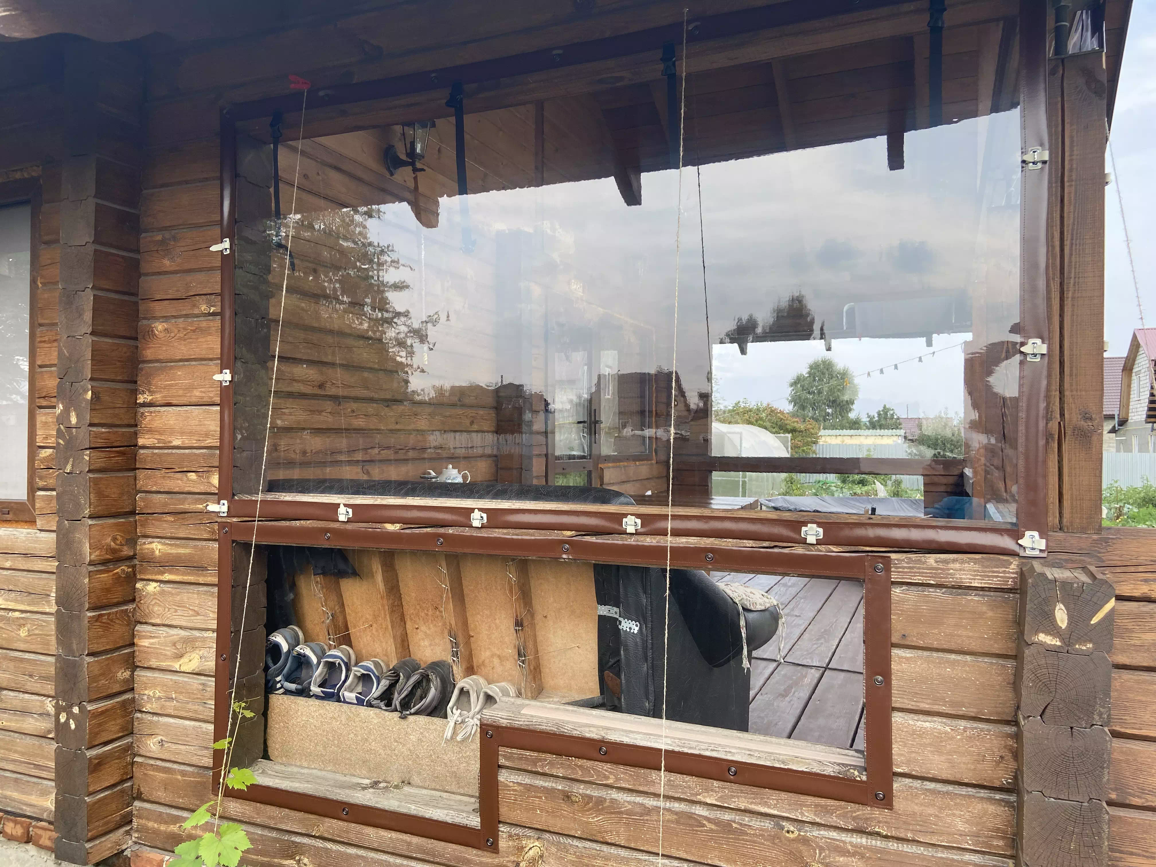 Мягкие окна от компании tent22 в СНТ Пригородное
