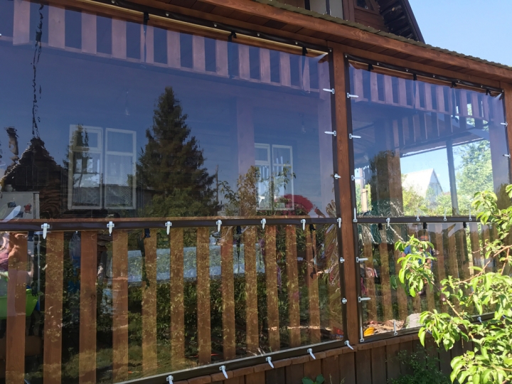 Мягкие окна в садоводстве Полет